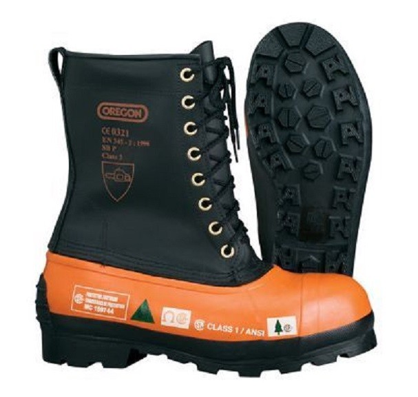chainsaw resistant boots
